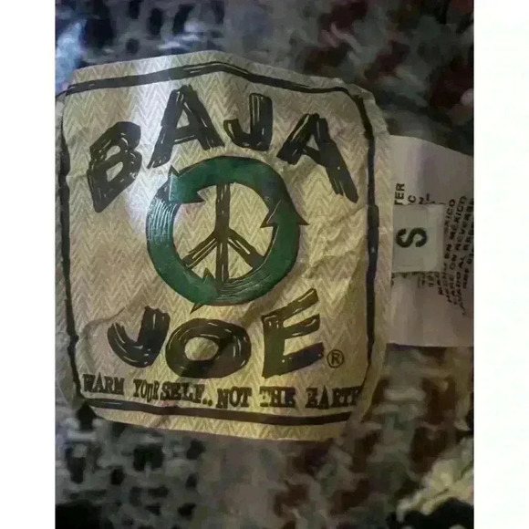 BAJA Joe MEXICAN HOODIE-TERRACOTTA-SZ Kids Small - Picture 3 of 5